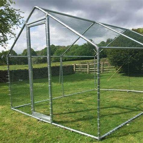 Manufacture Wholesaler Farm Large Metal Hen House Cage Run Cheap Chicken Coop For Agriculture Field With Cheap Price Costs