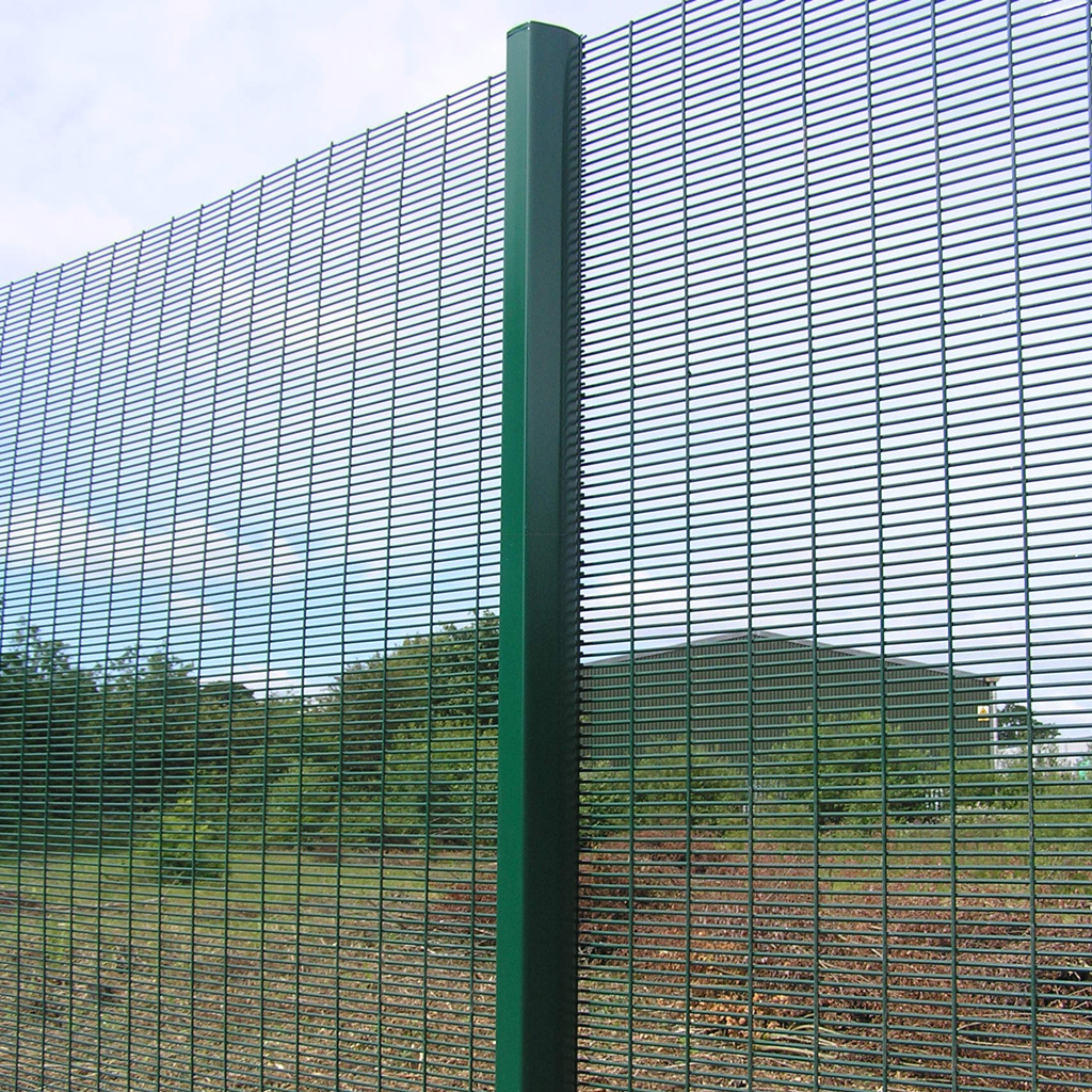 High Quality PVC Coated Galvanized 358 Clear View Anti Climb Security Fence