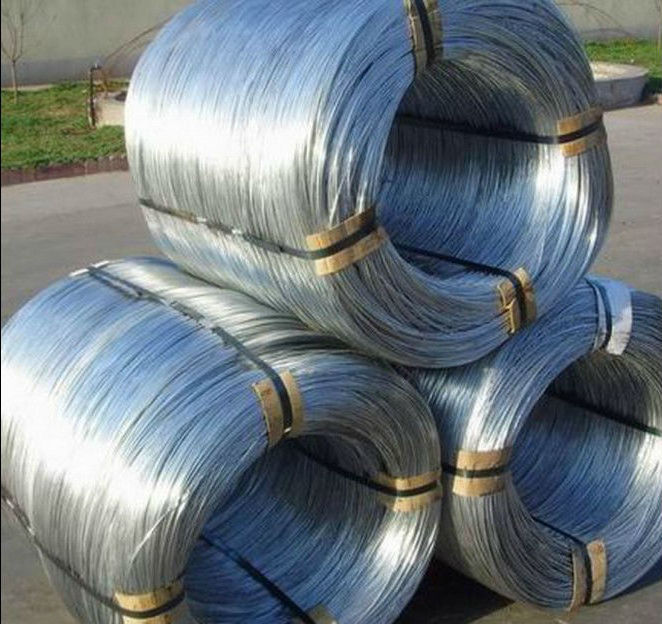 Customized size 1mm-14mm Galvanized Steel Wire used for hangers rope metal wire rod