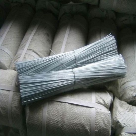 Woven Bag SX Flat Wire Galvanized Hand Tie Baling Wire High Quality Nice Price Straight Electro Galvanized Binding Wires Silvery