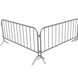 Temporary road concert crowded control barrier barricade fence