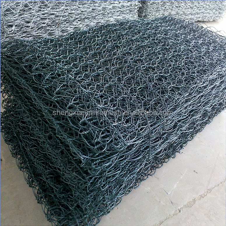 OEM Factory Hot Sale Galvanized and PVC Gabion Basket Gabion Box with CE