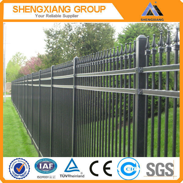 Factory High Quality Steel Metal Picket Fence Panels