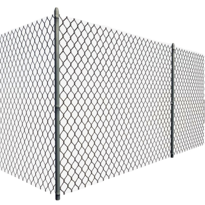 Competitive-priced Diamond Wire Mesh Fence Galvanized Or PVC-coated fence metal  Chain Link Fence