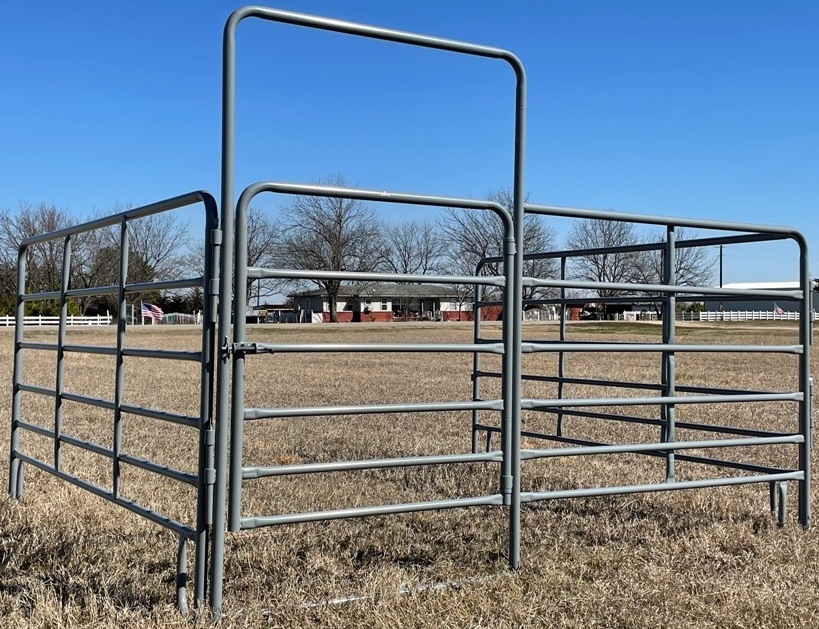 Wholesale bulk cheap pricing used high strength regular stable livestock cattle yard metal fences panels for sale