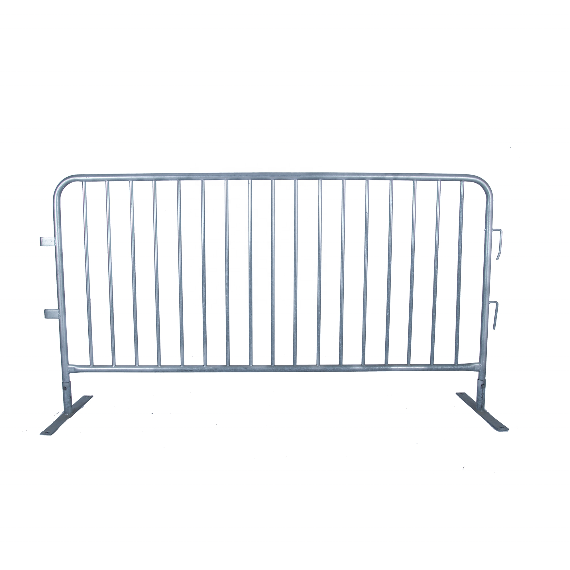 Factory Price Fast Delivery Galvanized Steel Barricade Interlocking Crowd Control Barriers