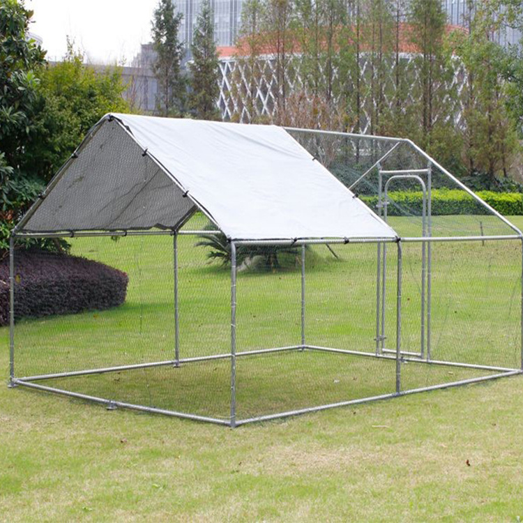 Manufacture Wholesaler Farm Large Metal Hen House Cage Run Cheap Chicken Coop For Agriculture Field With Cheap Price Costs