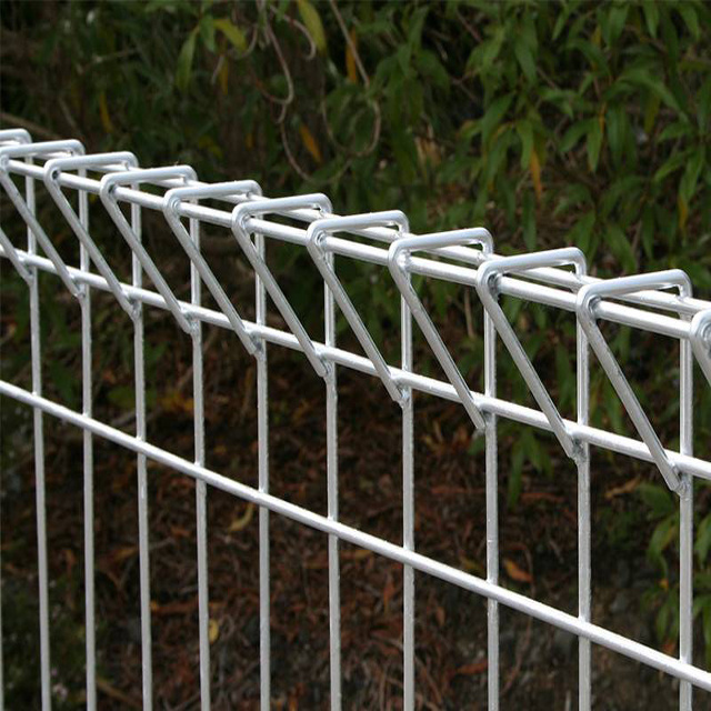 Building Material Wrought Iron Railing Design Galvanized Steel BRC Fence For Garden Balcony Panel Metal Fence With Cheap Prices