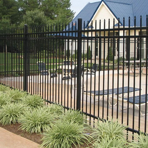 Factory High Quality Steel Metal Picket Fence Panels