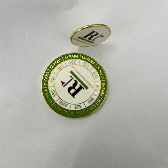 High Quality Free Sample Golf Magnet Gifts Set Challenge Golf Marker Souvenirs Casino Yardage Coin Poker Accessories Poker Chips