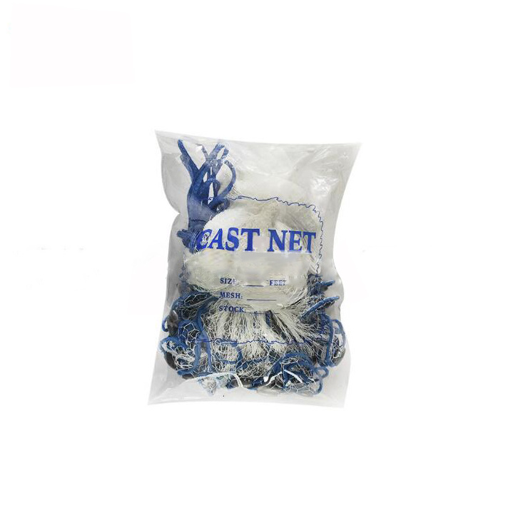 high quality 3ft to 10FT /3m American Style fishing net nylon monofilament hand throw fishing net sale