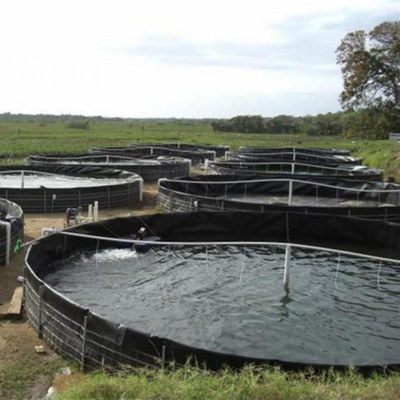 Fish Farming liner Geomembrane Aquaculture Pond Tanks for Fish water tank liners In ground