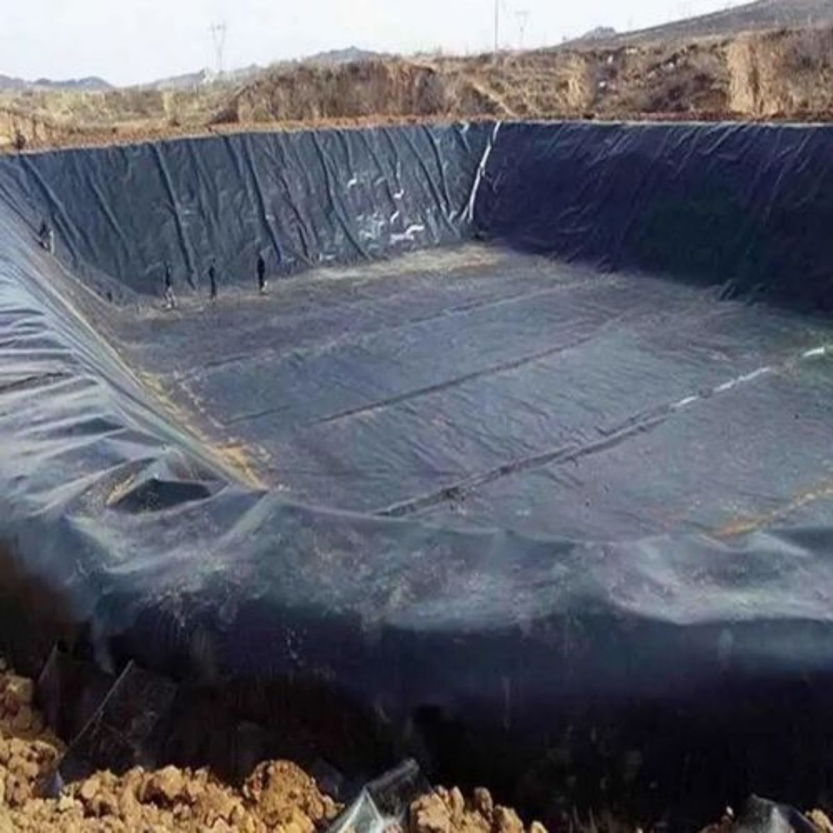 Fish Farming liner Geomembrane Aquaculture Pond Tanks for Fish water tank liners In ground