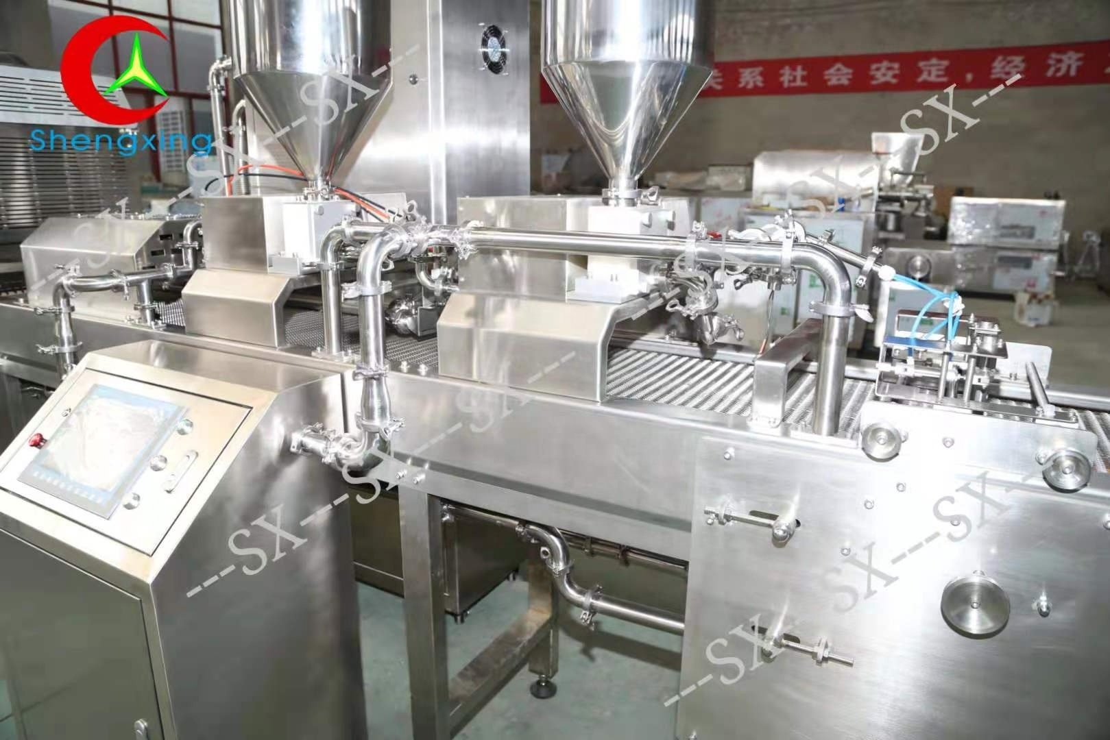 Dim Sum Frozen Production Line Dumpling Wrapper Making Spring Roll Machine