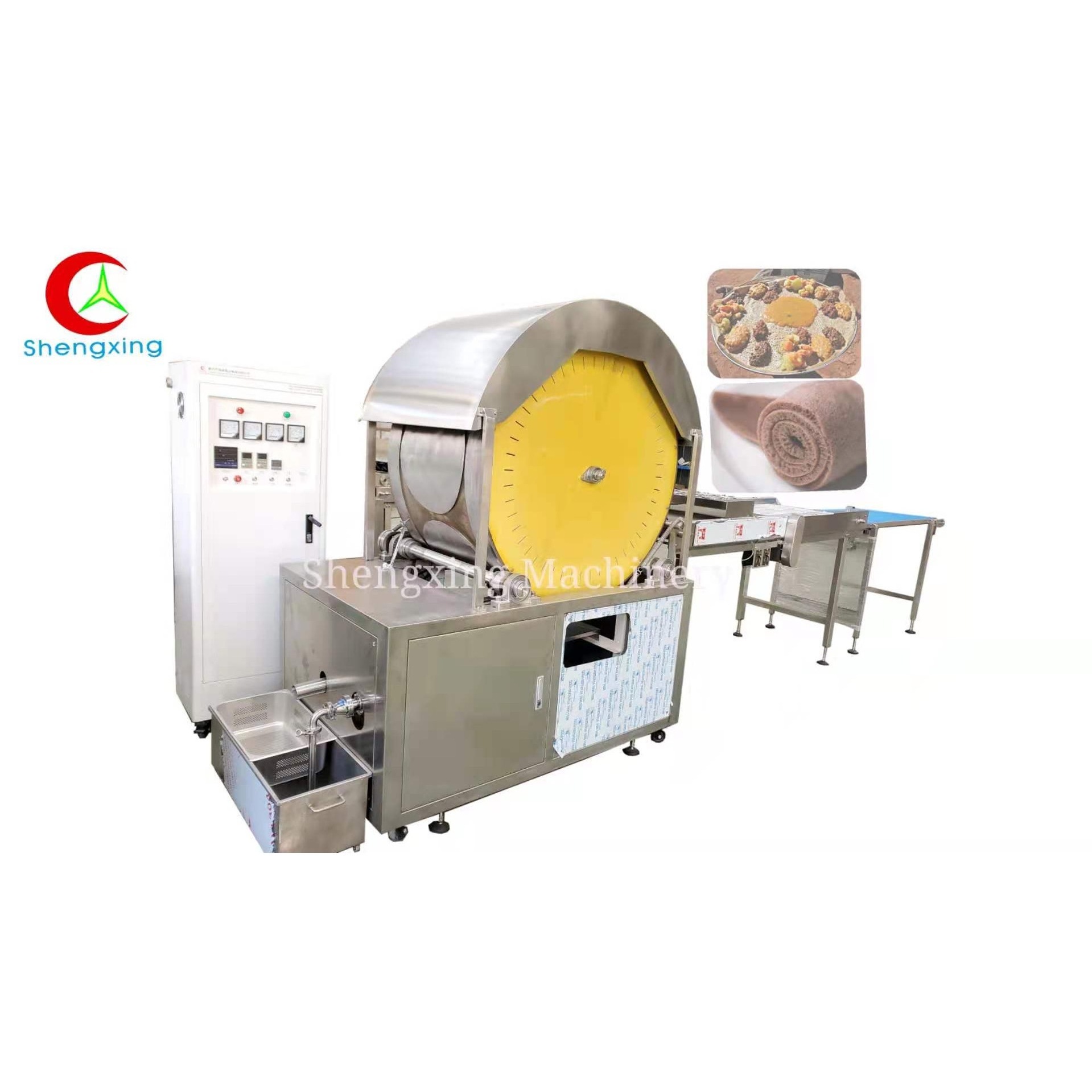 SX 12060 Spring Roll Pastry Sheet Making Injera Processing Machine