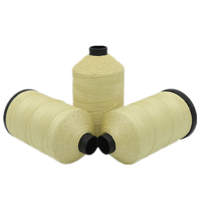 High temperature resistance fire retardant light weight high strength para-aramid yarn aramid sewing thread