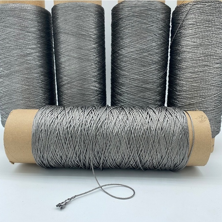 316L Stainless steel wire for sewing signal transmission smart clothing and anti-static gloves