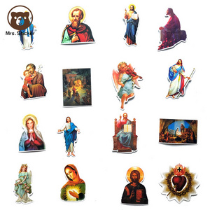 68pcs Jesus Stickers Christian Bible Motivational Waterproof Vinyl Decals for Water Bottles Laptop Car Luggage Cup Computer