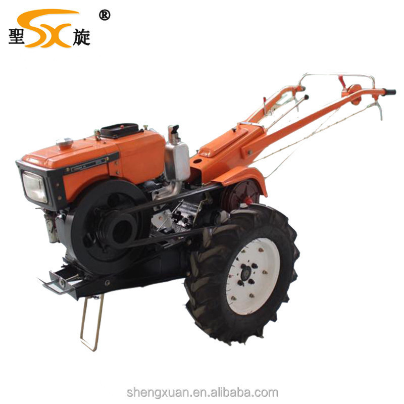 Mini 18hp hand walking agricultural tractor