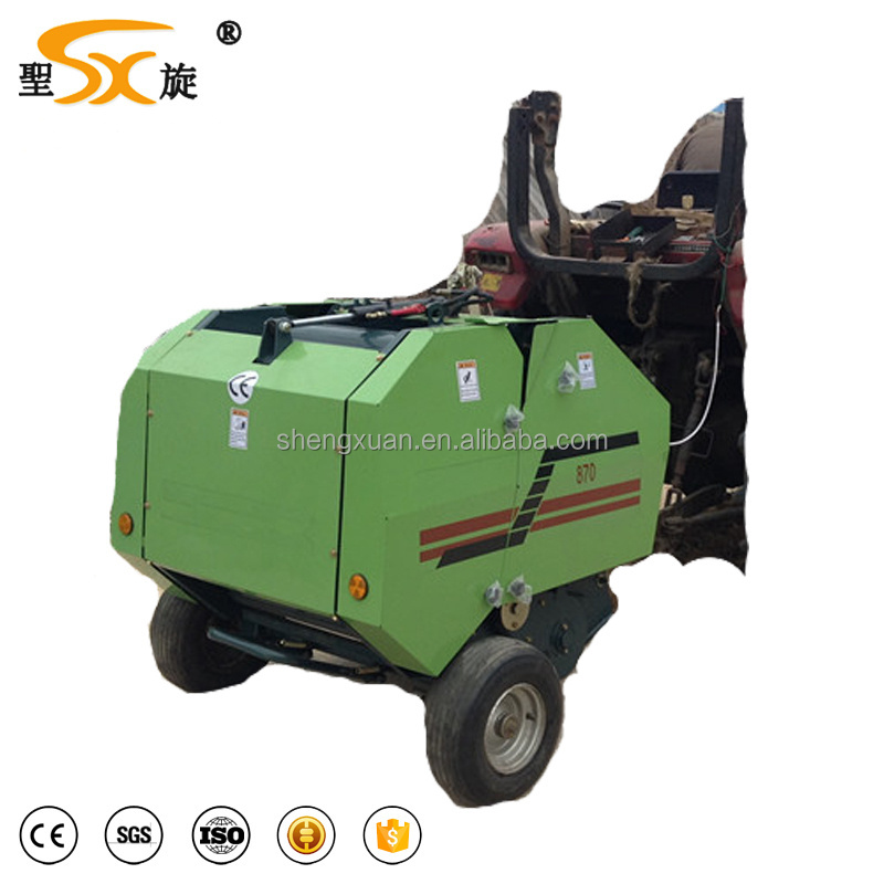 Mini straw hay grass round bundler baler RXYK0850