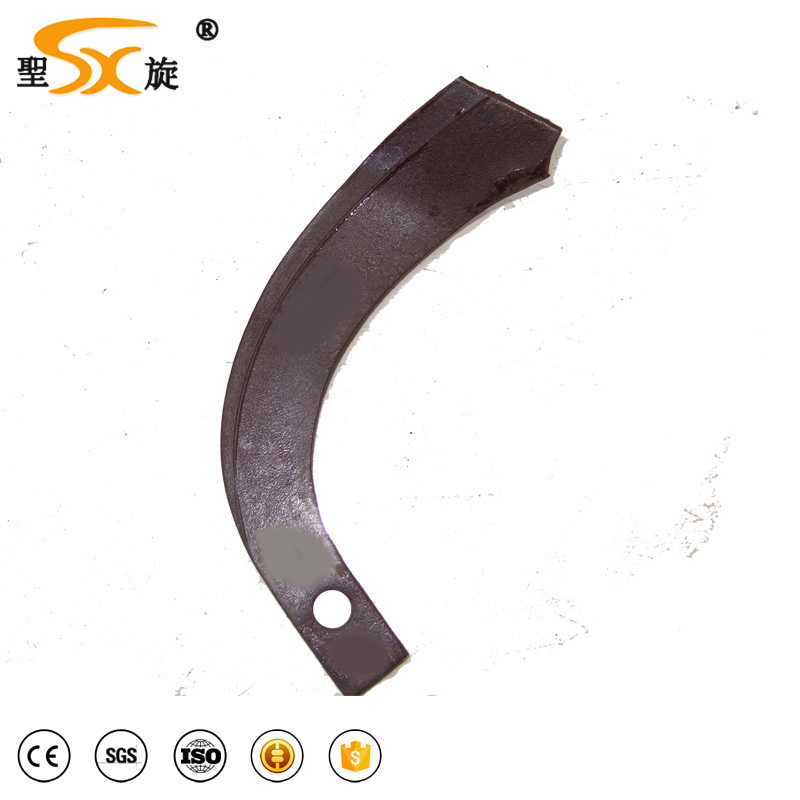 IT245 One hole long blade 65Mn material rotary tiller cultivator blade