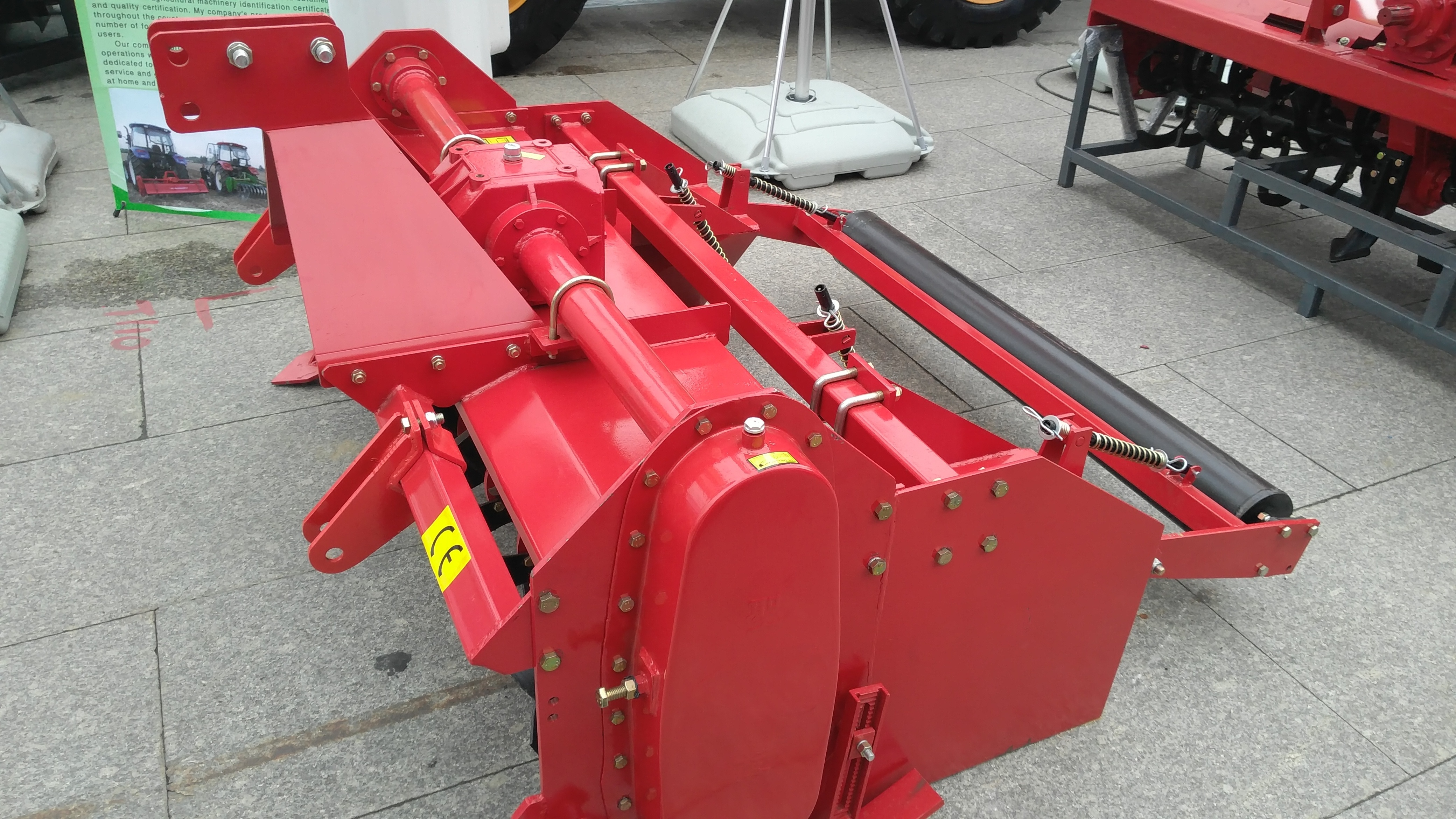 Tractor rotary  tiller ridger machine farm machinery bed maker