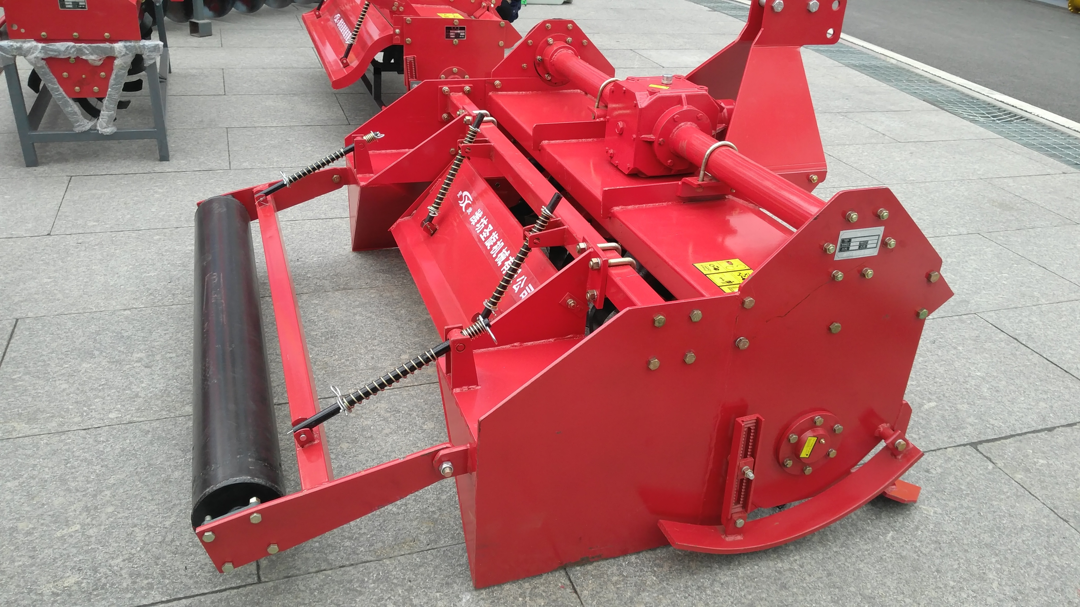 Tractor rotary  tiller ridger machine farm machinery bed maker