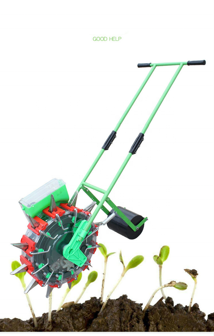 agricultural manual fertilizer seeder planter hand corn seed machine