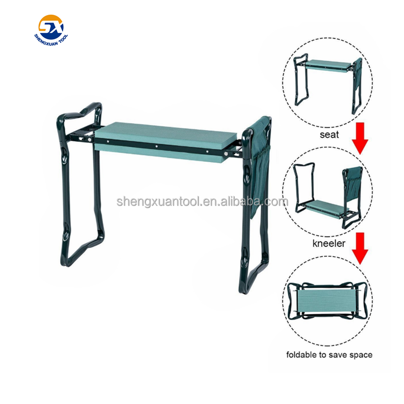 No wheels model garden tool cart with seat with sit everywhere in garden