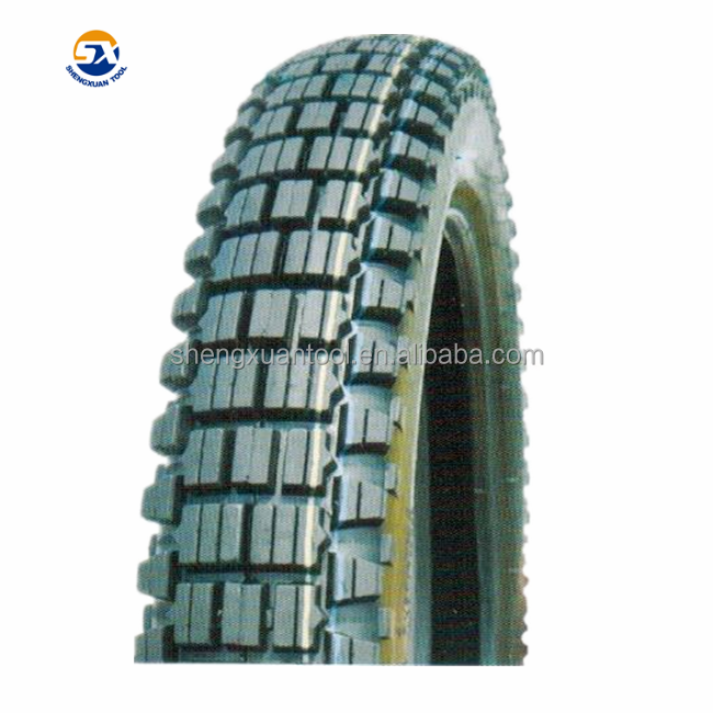 Strong quality Tubeless motorcycle tyre 4.10-18