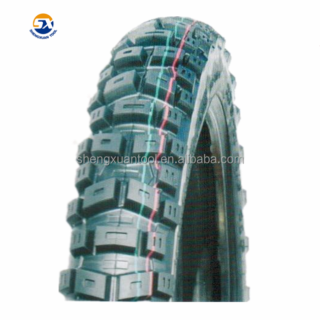 Strong quality Tubeless motorcycle tyre 4.10-18