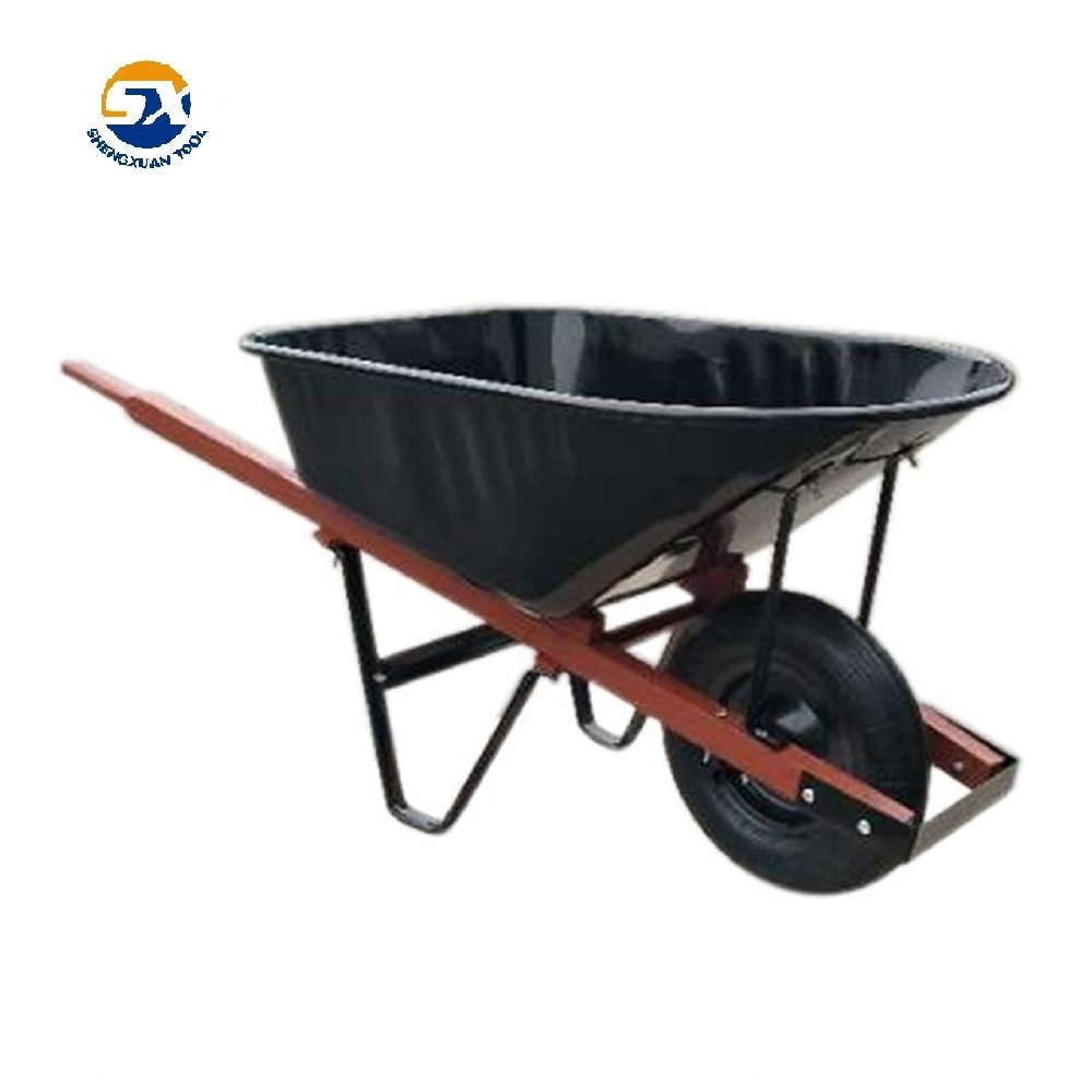 Large Capacity And Black Wheelbarrow OneWheel  Wheelbarrow Peru Wheelbarrow