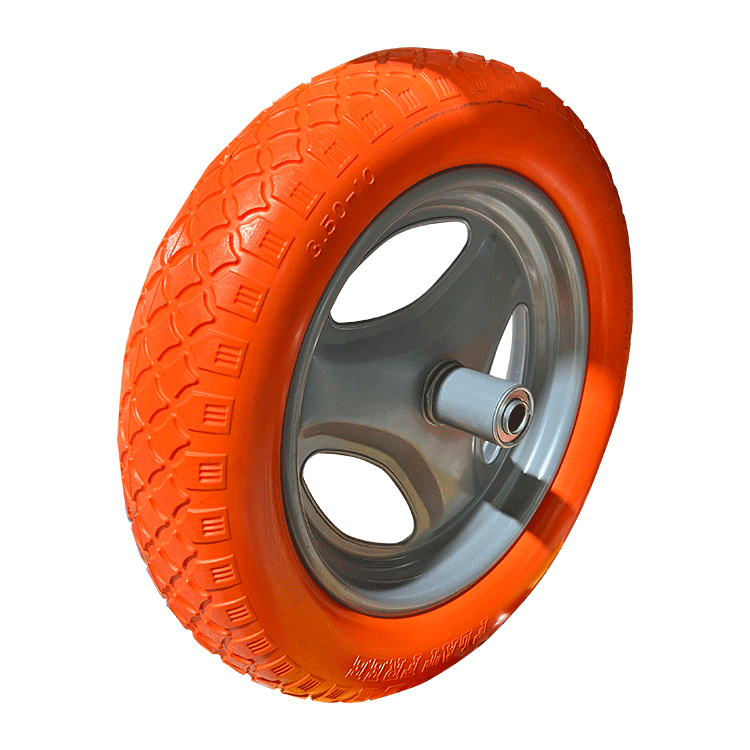 Hot Selling 8*2 Flat Free Pu Foam Wheels And Tires For Electric Wheelchair And Toy Car