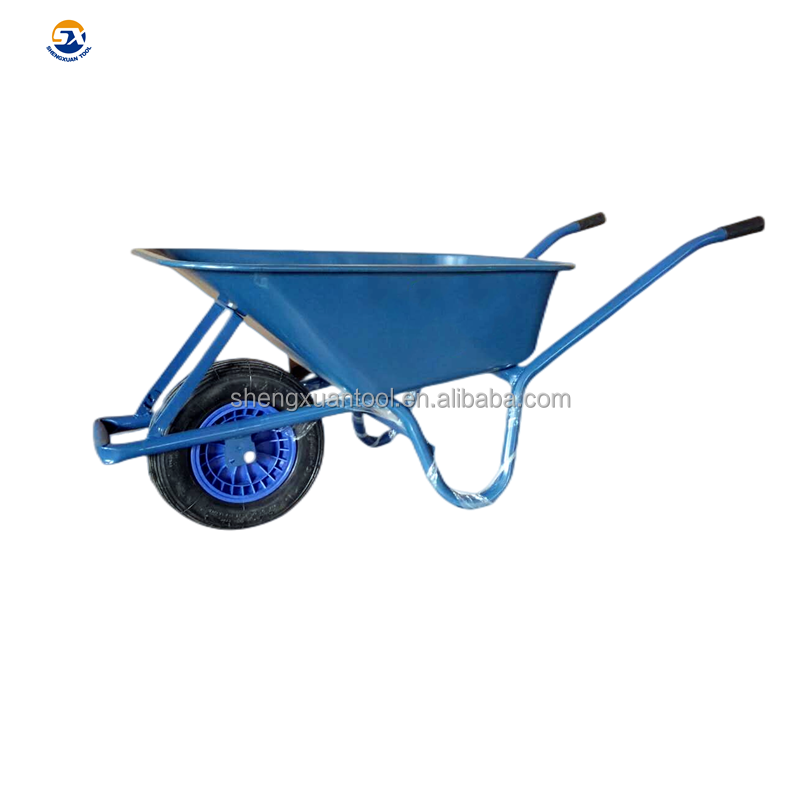 Strong model 0.7mm tray thickness commercial wheelbarrow wb6414T