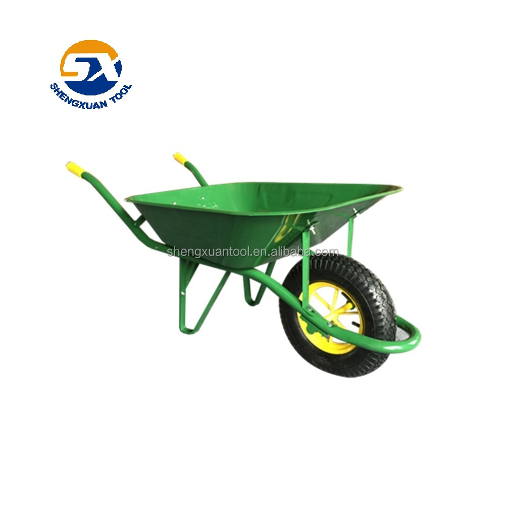 Whole steel Body French Model Commercial Wheelbarrow Wb6400