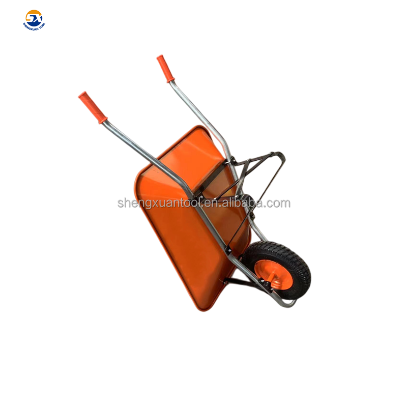 Heavy strong model big size sand wheelbarrow for south america market