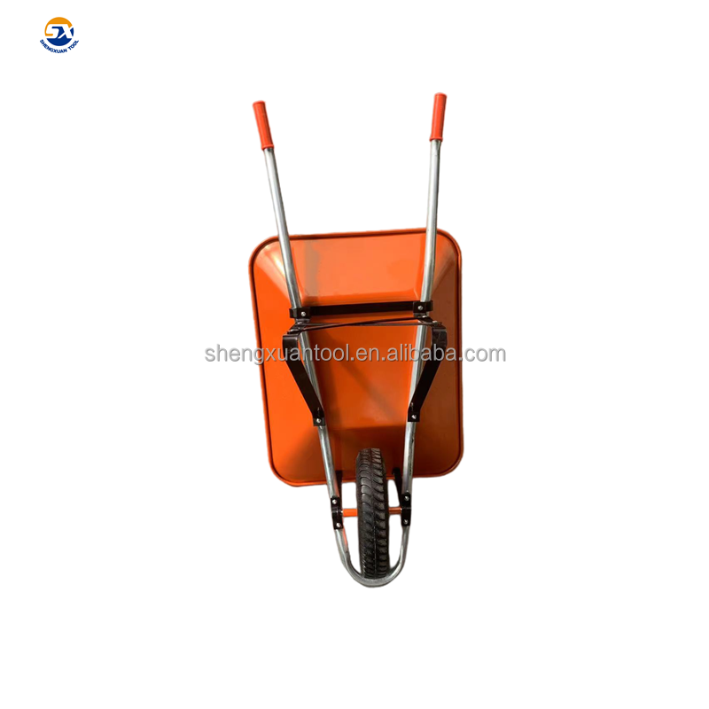 Heavy strong model big size sand wheelbarrow for south america market