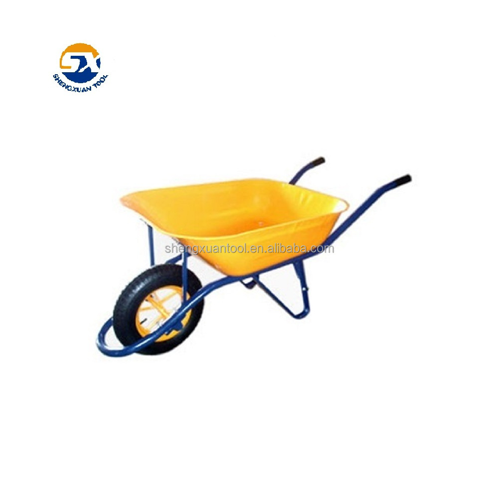 Whole steel Body French Model Commercial Wheelbarrow Wb6400