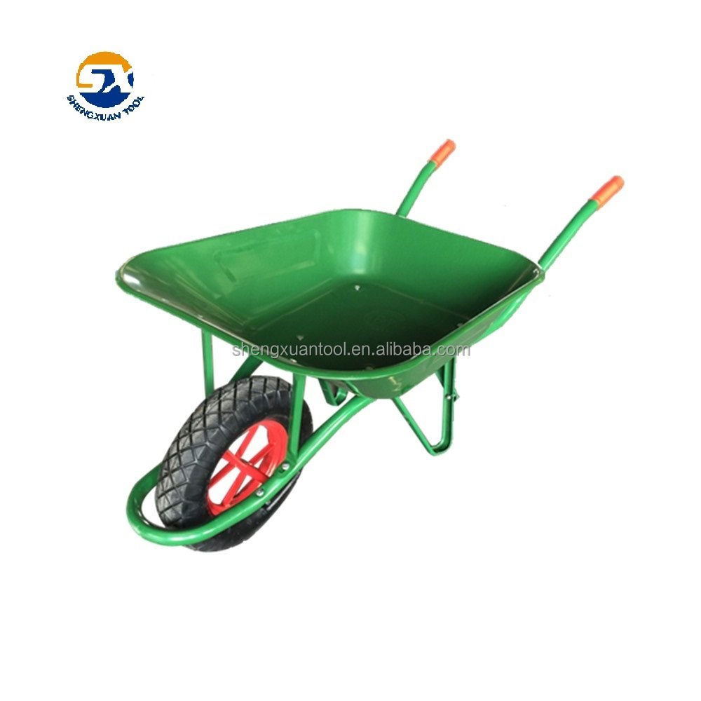 Whole steel Body French Model Commercial Wheelbarrow Wb6400