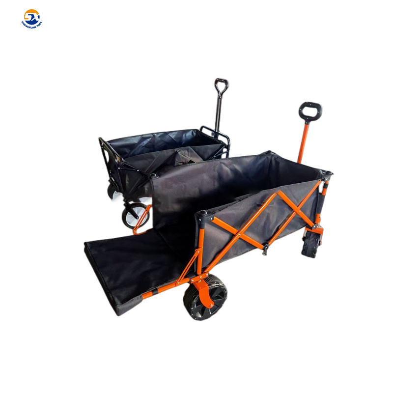 High Quality Adjustable Handle Camping Cart for Outdoor Garden