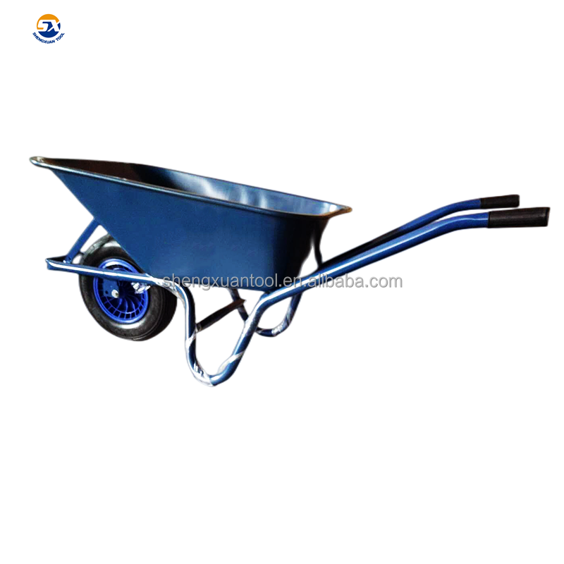 Strong model 0.7mm tray thickness commercial wheelbarrow wb6414T