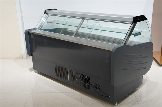 Air cooling Meat Display Cases Commercial Open Top Refrigerator/cooler Meat Service Counter Deli chiller Cooked food cooler