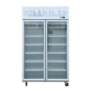 Luxury Frozen Food Gelato Italian Ice Cream Display Freezer Showcase Vertical stand freezer