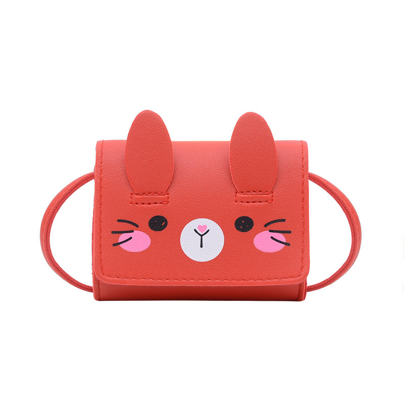 New hot-selling children's accessories small bag little girl cute rabbit shoulder crossbody bag mini cartoon baby purse gift who