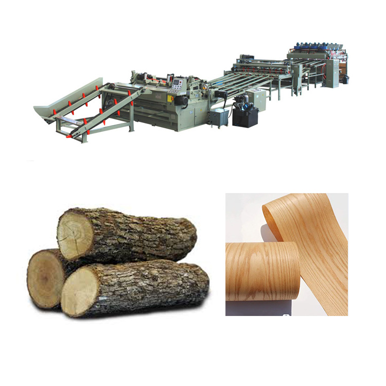 Wood veneer log peeler making machine wood based panels machinery