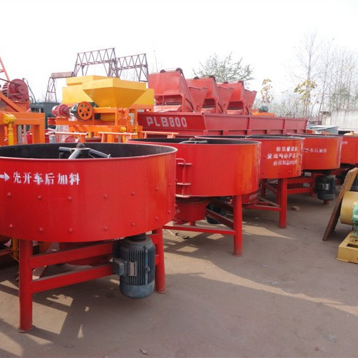 Shengya JQ350 JQ500 cement pan mixer small cement mixer best price for sale work together with the block machine