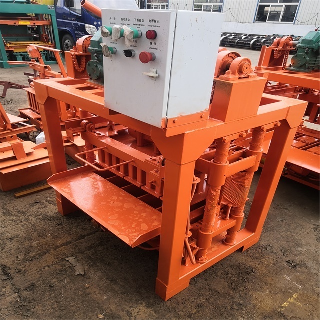 small QMJ4-40 6 8 inches hollow block making machine cement sand block brick moulding machine for sale factory price