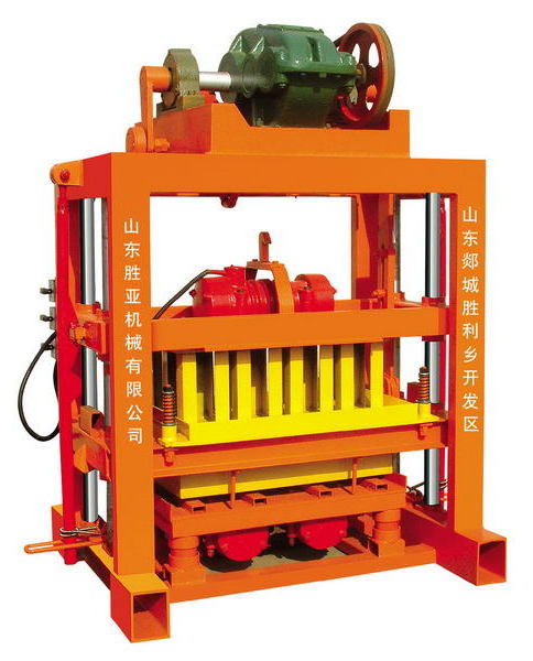 China Machinery! QTJ4-40 4inch concrete hollow block making machine/concrete hollow block mould