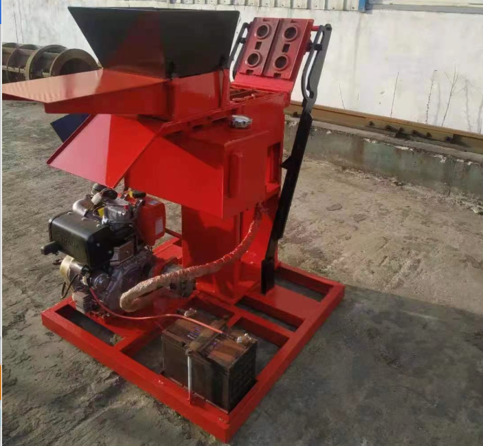 QMR2-40  Interlocking clay pressed brick  industrial commercial machine manual compressed earth block making machine