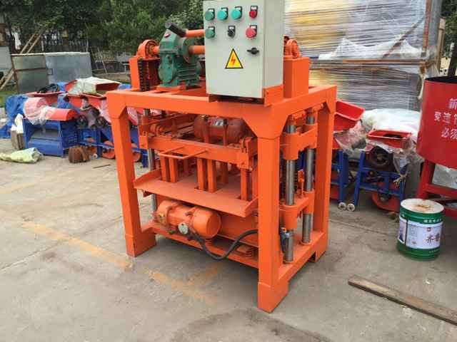 QMJ4-40 block making machine price used concrete block making machine sand lime brick making machine